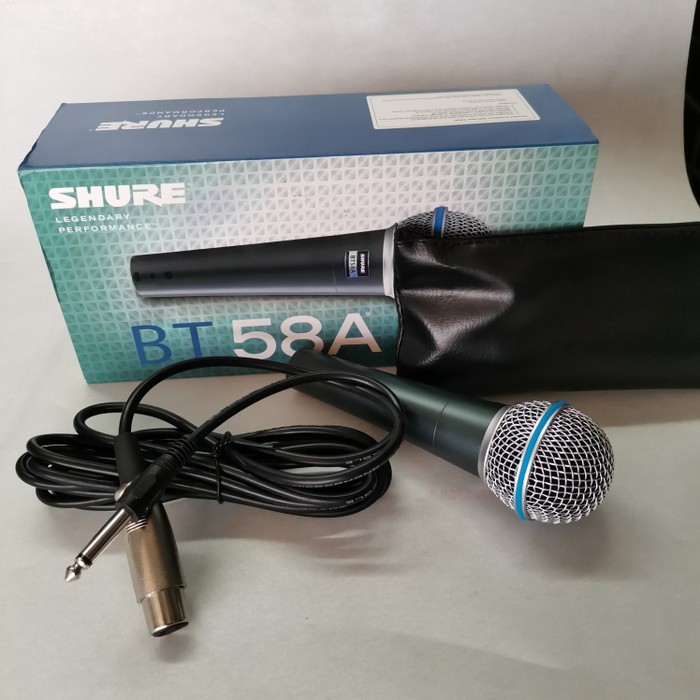 Microphone Mic Shure Beta 58 Wire Vocal Microphone