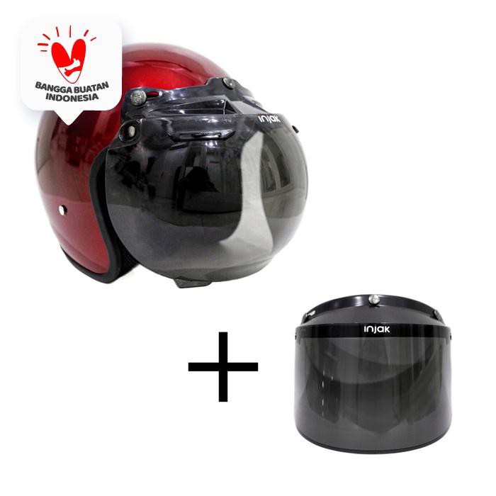 Harga Helm Bogo Kaca Datar Polos Terbaru Juni 2021 Biggo Indonesia