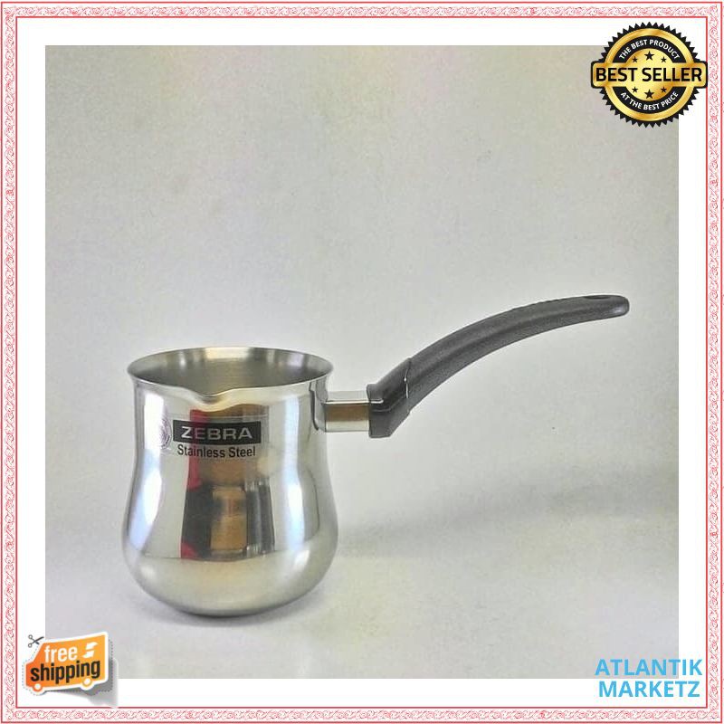 Zebra Ibrik Turkish Coffee Maker for 2 Cups