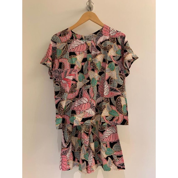 Baju Tidur Batik Bengawan Indah ( celana Pendek)