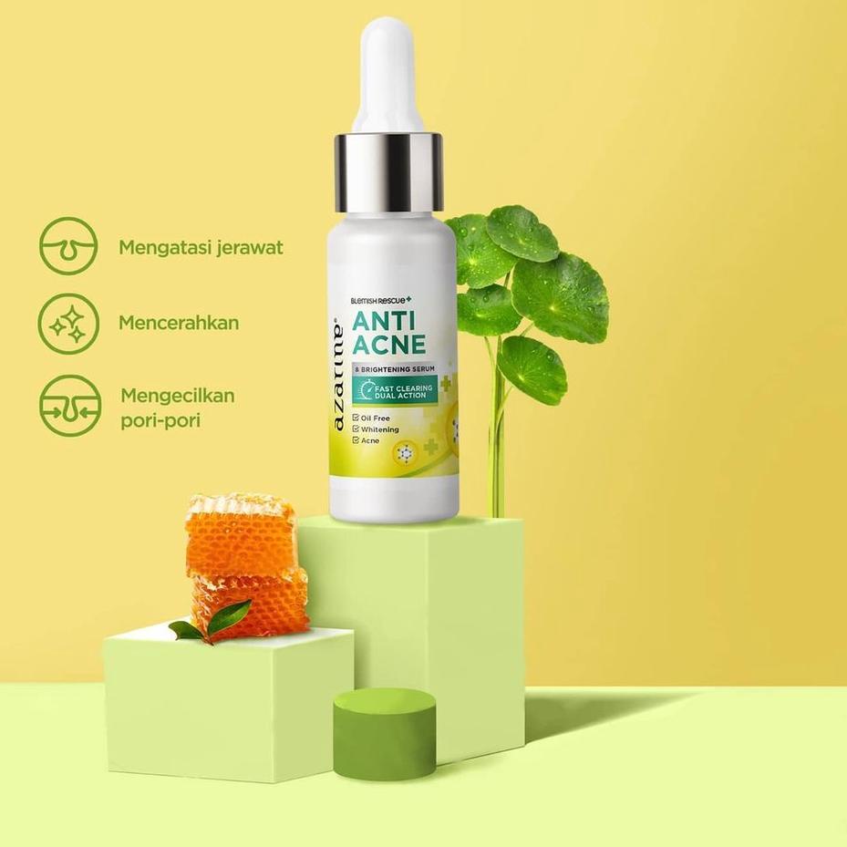 5.5 STOK READY/Bisa COD/F⚡ASH SALE/「Ready Stok」/5.5 Promo >> Azarine Anti Acne SERIES || Cleansing F