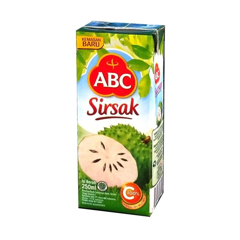 JUS SIRSAK ABC 250ML SOURSOP JUICE MINUMAN BUAH