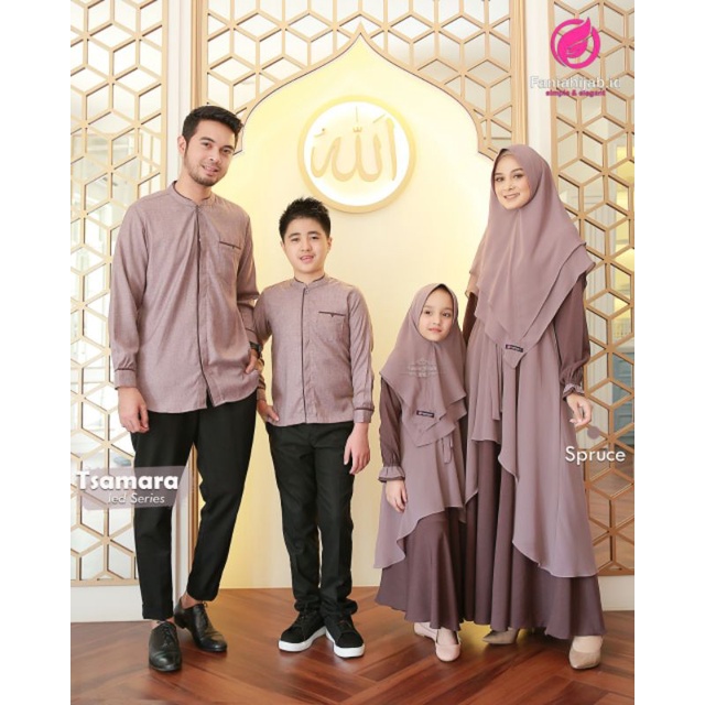SARIMBIT LEBARAN BY FANIA HIJAB 2022- Family Set Open PO