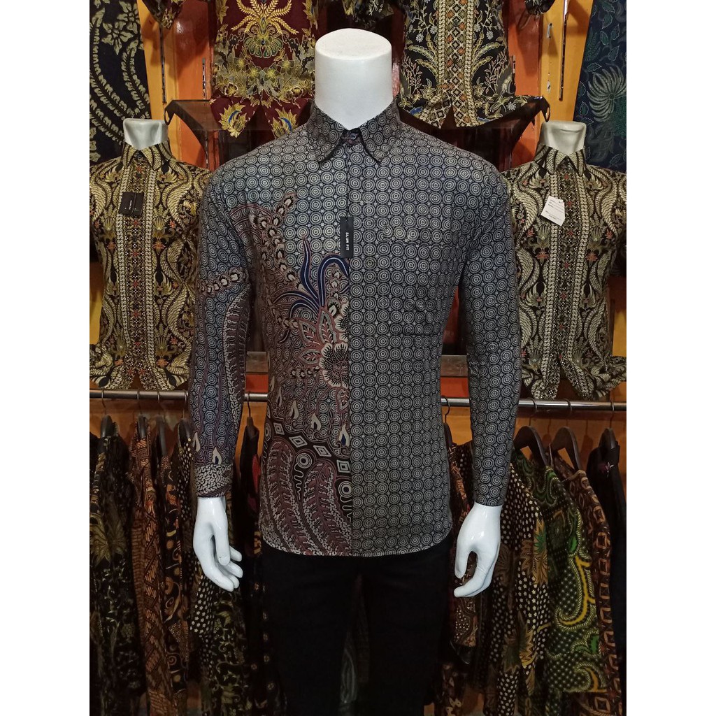 Jual Murah Kemeja Batik Pria Lengan Panjang Slimfit Kemeja Batik Modern Kemeja Batik Terbaru Kemeja Batik Artis nBnbVkBiozVj1rM