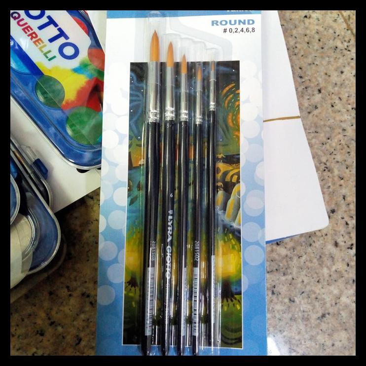 

Diskon Art Brush Round /Kuas Lukis /Set Lyra