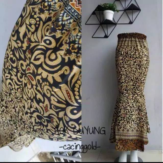 Rok duyung batik / rok mermaid / rok kebaya