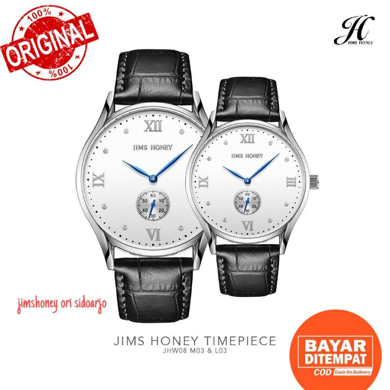 COD JAM TANGAN JHW 08 JIMS HONEY JHW 08 FREE BOX EXCLUSIVE JAM COUPLE