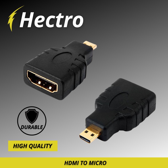 HECTRO GENDER HDMI TO MICRO HDMI / KONEKTOR HDMI KE MICRO HDMI