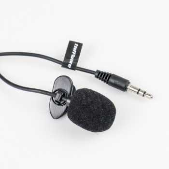 3.5mm Microphone with Clip Smartphone Laptop Tablet / Mic Microphone Jepit Clip Smartphone Laptop Tablet PC Youtube Vlog Smule Mic Penyiar Siaran Langsung / Perekam Suara Microphone Clip On Jepit Alat perekam suara Mikrofon / Microphone Mic Clip On Kabel