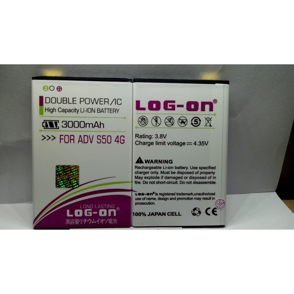 Batre Baterai Double Power Logon Advan S50 4G