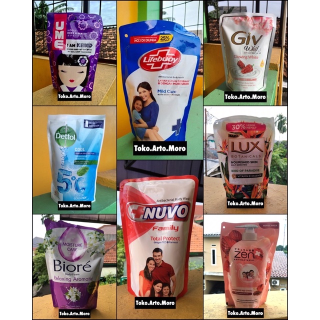 SABUN MANDI CAIR SHINZUI REFILL 450 ML
