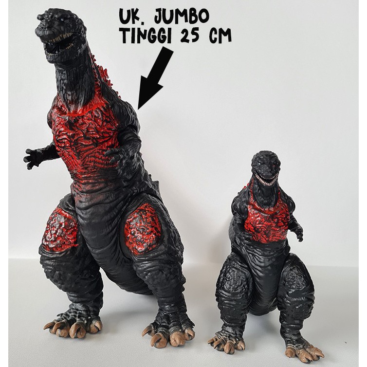 Shin Godzilla Figure Ukuran BESAR | Mainan Anak Godzila Dinosaurus