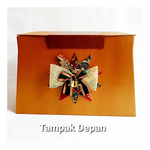

Box Peti/Hantaran/Parcel/Aksesoris Natal Bronze