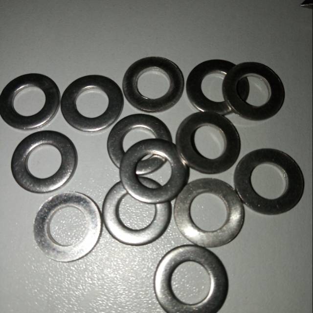 Ring flat m6 stainless 304
