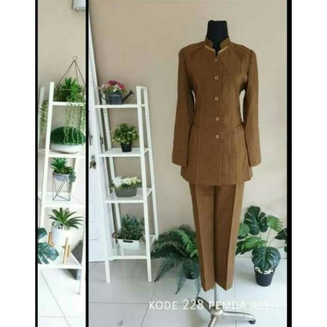 BAJU DINAS PEMDA WANITA. BAJU DINAS GURU WANITA. BAJU PEMDA GELAP, PEMDA ACEH