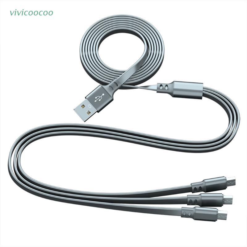 VIVI   1.5 M Safe Three in One 2.0USB Multi Charging Cable Micro USB Charging Cable for Andriod Cell Phone