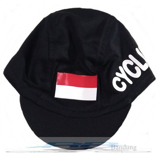 COSTUM PEMBIKINAN CYCLING CAP KOMUNITAS TOPI  SEPEDA  GANTI 