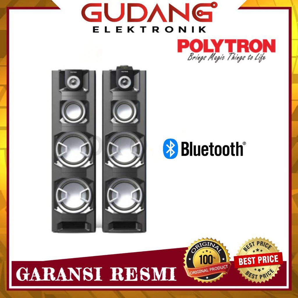 SPEAKER AKTIF POLYTRON PAS-8E22 BLUETOOTH POLYTRON PAS-8E22