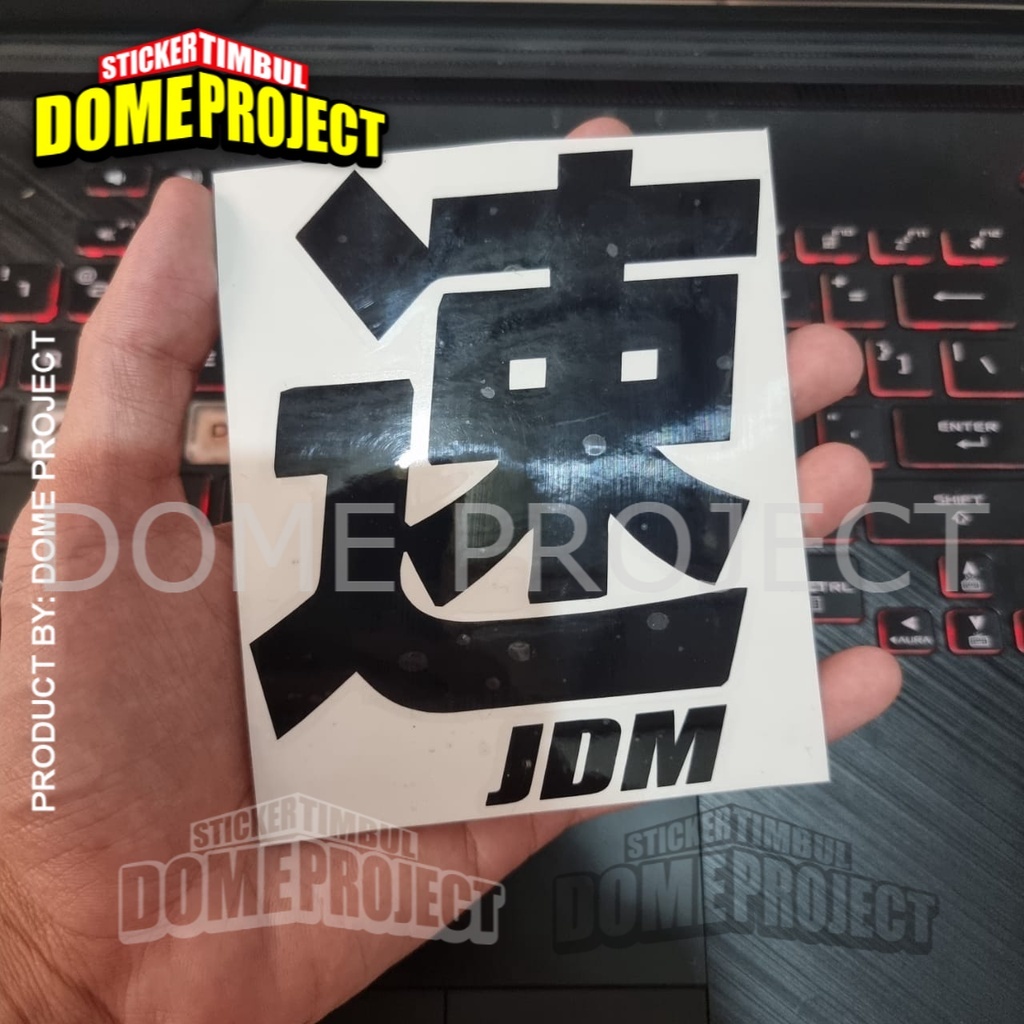 STIKER CUTTING DECAL HURUF JEPANG LOGO JDM KANJI STICKER AESTHETIC KEREN