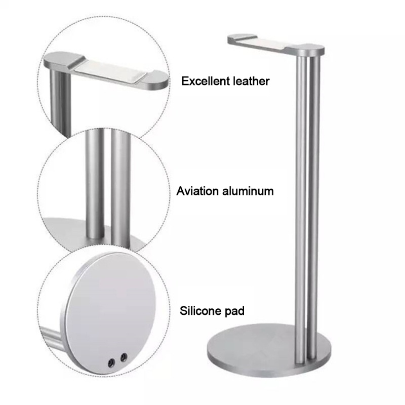 Btsg Aluminium Alloy Headphone Stand Hook Headphone Display Stand Gantungan Headset