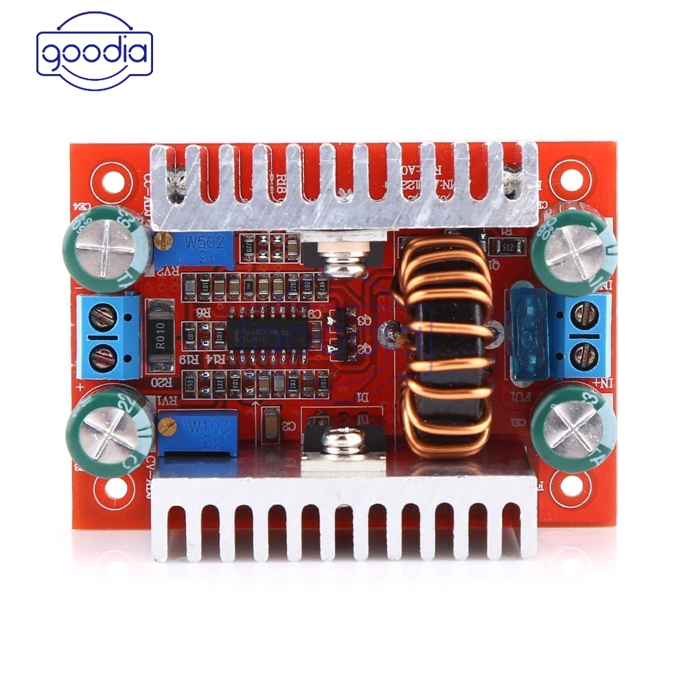 ღ[IN STOCK/COD]ღ 400W 15A DC Step-up Boost Converter Pengganti Constant Current Power Supply LED Driver