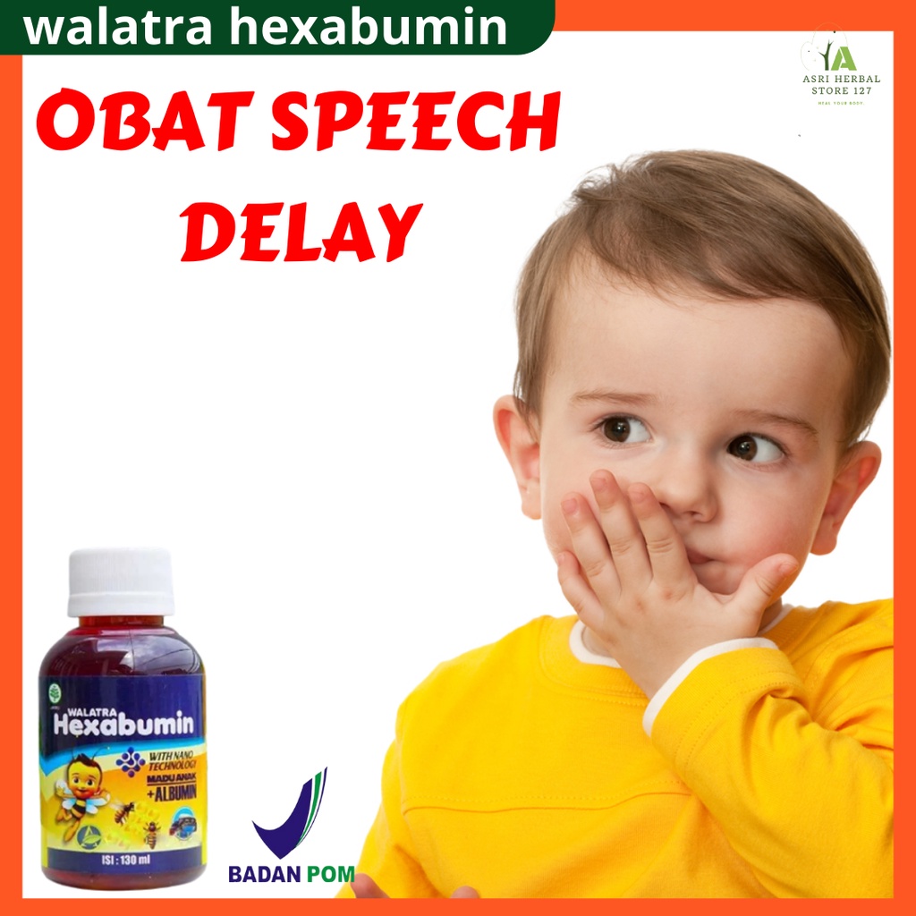 Hexabumin | Obat alami Speech Delay untuk anak | Belum bisa bicara | obat vitamin speech delay untuk anak 2 tahun - vitamin madu untuk menambah berat badan anak 2 thn | Hexabumin vitamin anak asli