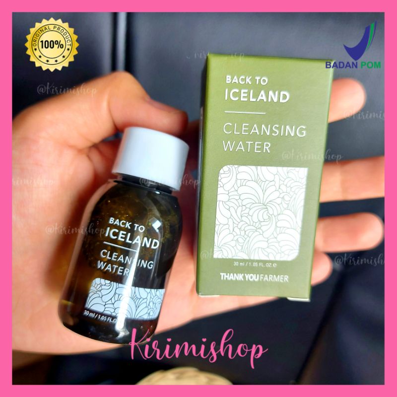 Thank You Farmer Back to Iceland Cleansing Water Original
