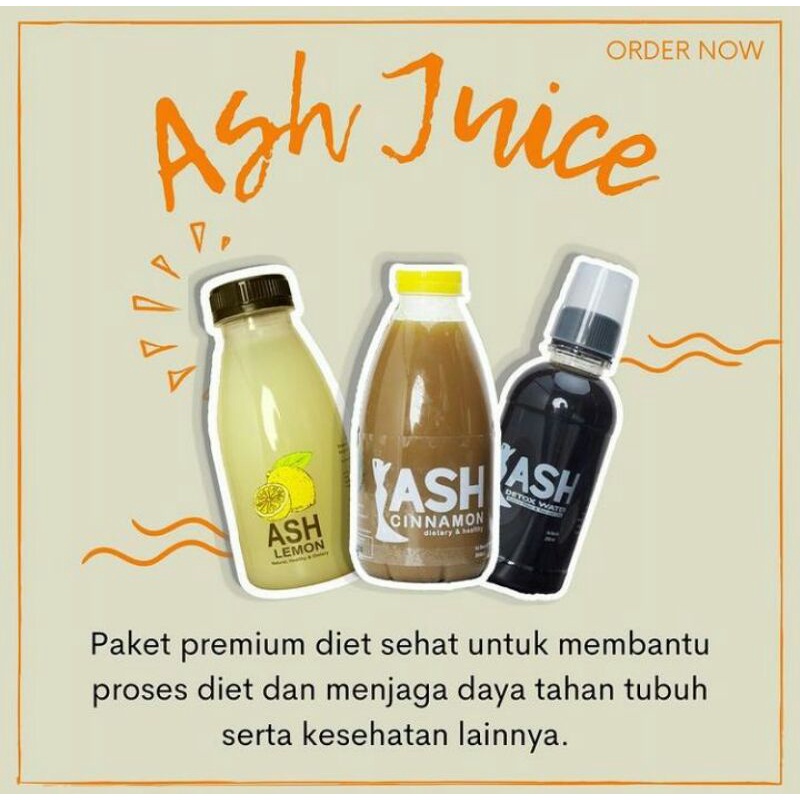 ASH JUICE PAKET DIET ASHANTY PREMIUM