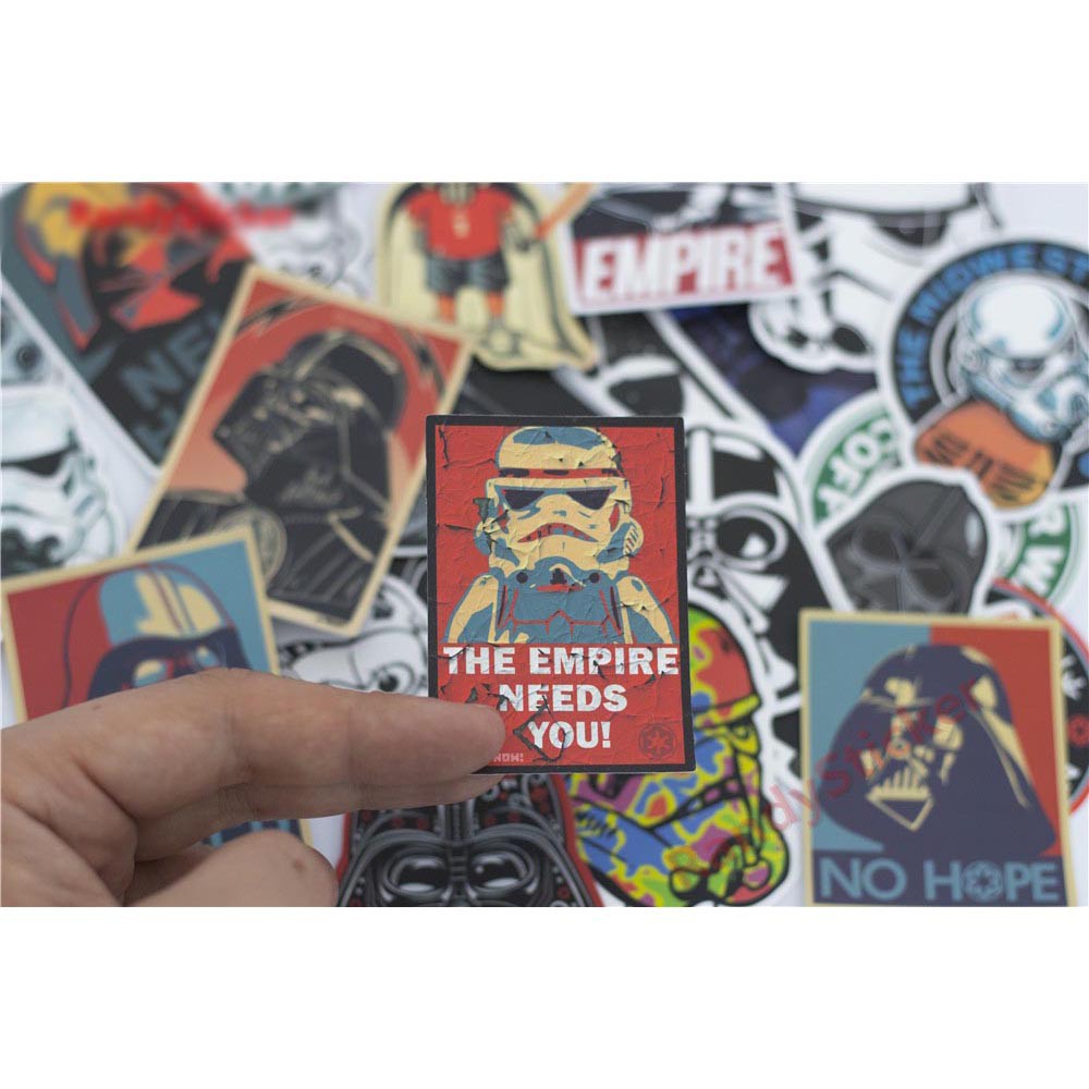 Grab Medan 25 PCS Stiker Tempel Star Wars Unik PRS