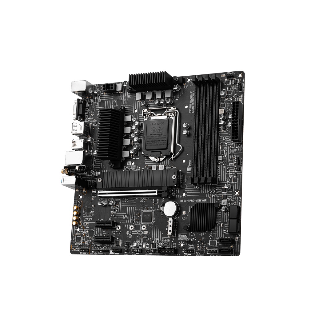 MSI MOTHERBOARD B560M PRO-VDH WIFI Intel B560 LGA 1200 MATX