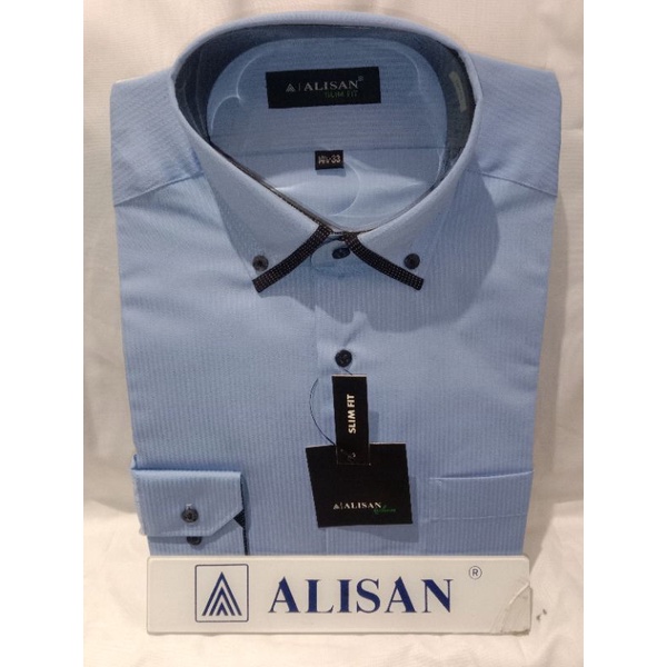 Kemeja motif ALISAN lengan panjang terbaru