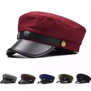 Topi Baret Komando Oktagonal Style Retro Inggris Import Bhan Catton Premium