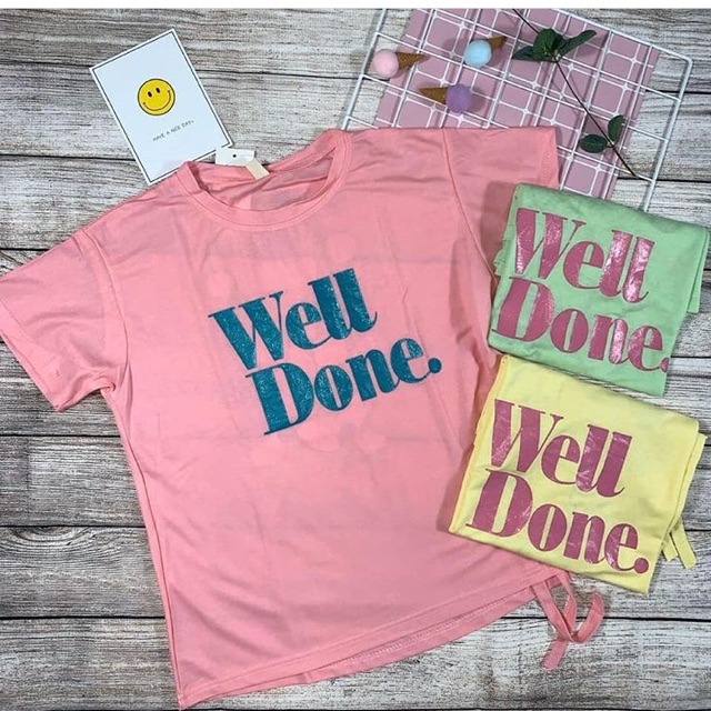 KAOS TRENDY : WELL DONE (H 004)