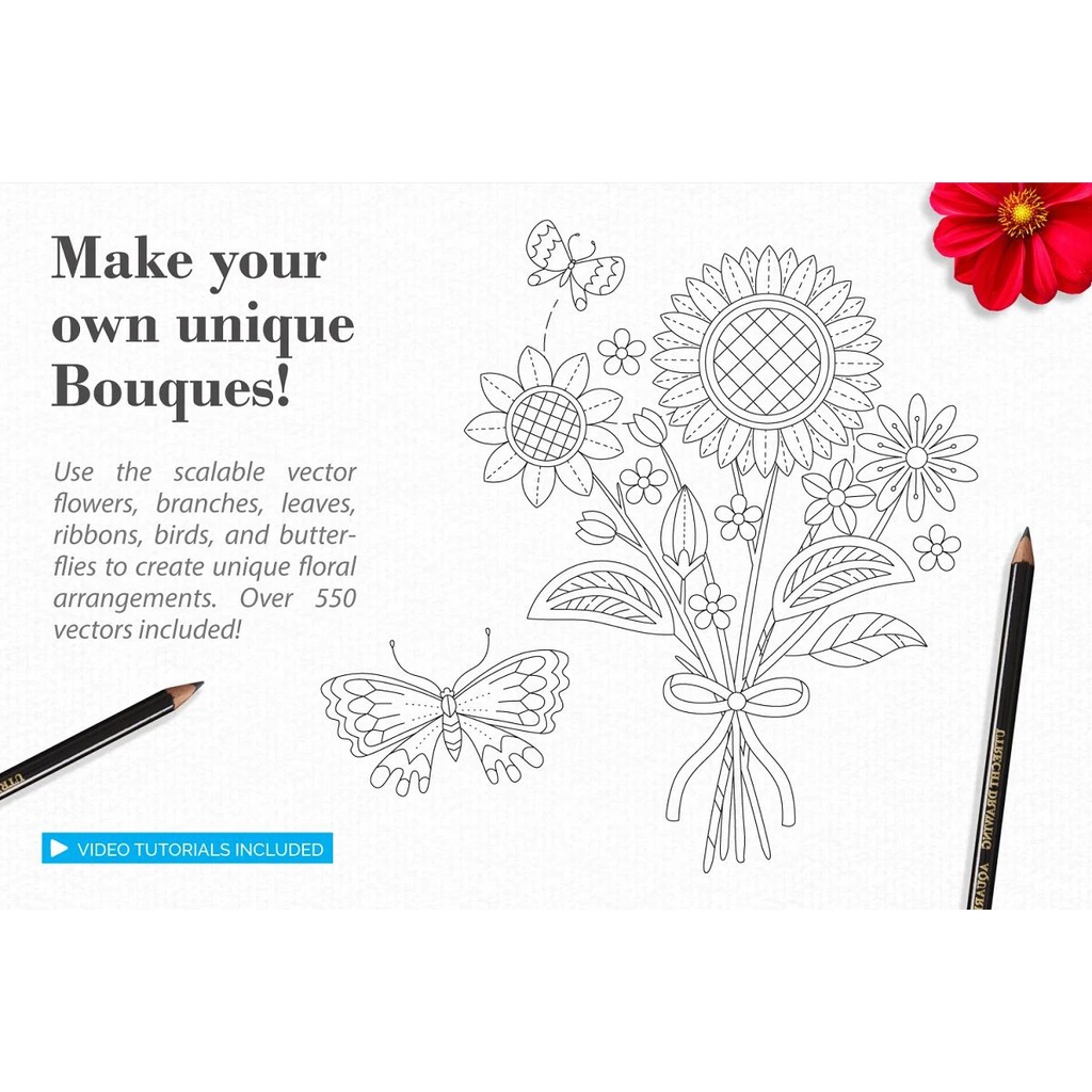 Floral Bouquet Mandala Creator