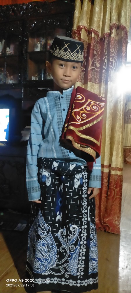 Sarung Kang Santri | Sarung Batik Motif | Gus Asmi | Sarung Anak Santri Pria | Hari Santri | Putra
