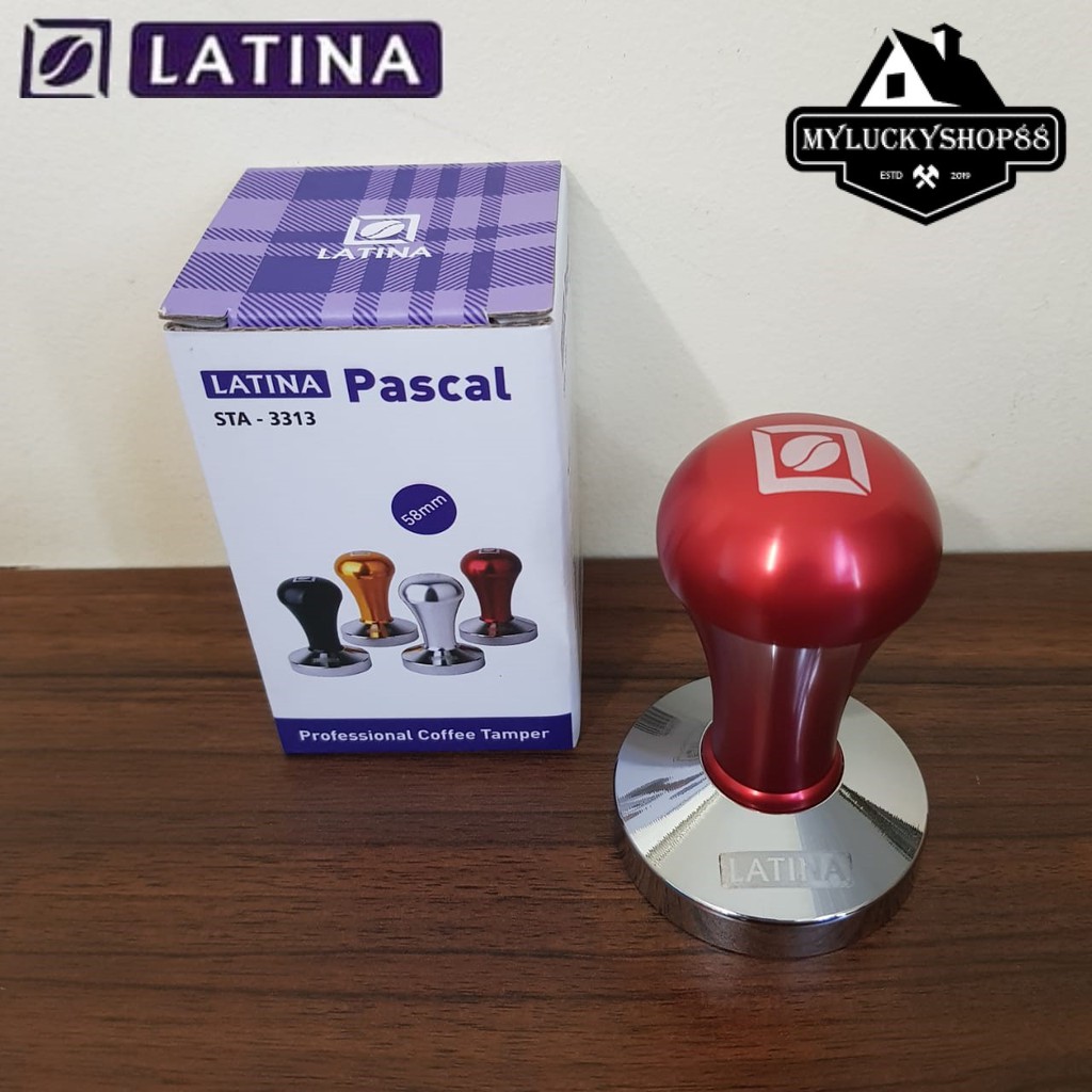 Latina Pascal STA-3313 Professional Coffee Tamper 58 mm