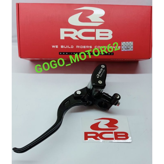 Handle Hendel Master Rem Kiri Cakram Belakang & Kopling RCB Tabung Atas Kaca Oval Universal