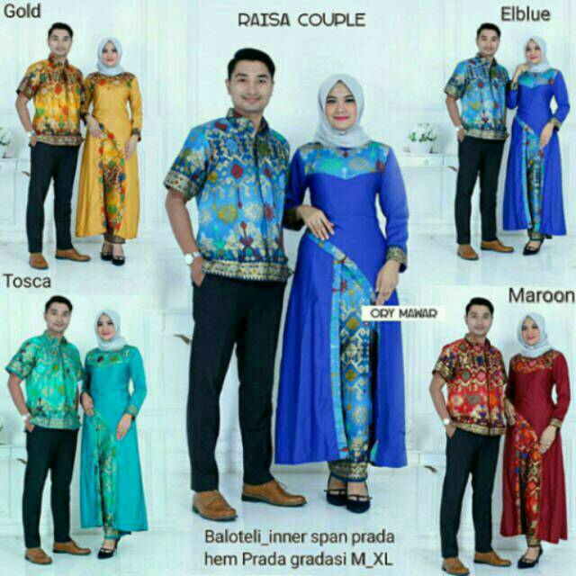 Batik couple raisa, batik couple longcardi raisa, batik couple ayunda exclusive