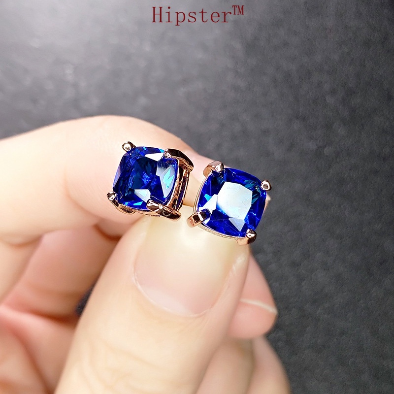 Classic Fashion Hot Inlaid Hot Sale Ametrine Stud Earrings