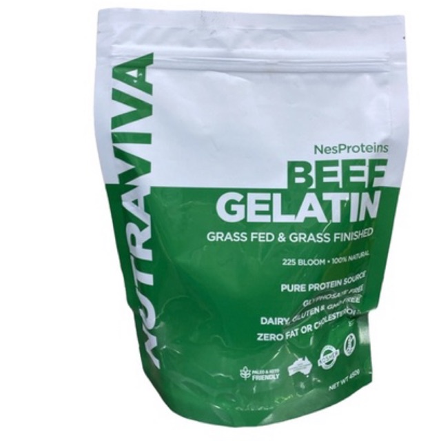 Nutraviva Gras Fed Beef Gelatin 450g