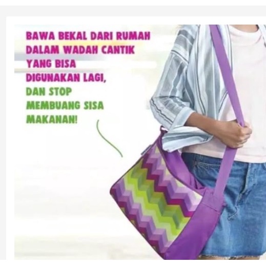 Tas Selempang T for 2 Original Tupperware