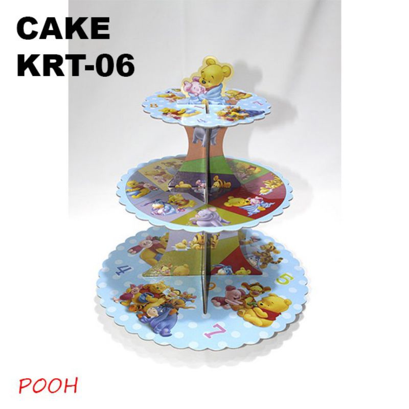 CUP CAKE STAND KARAKTER 3TIER (BRAC824)