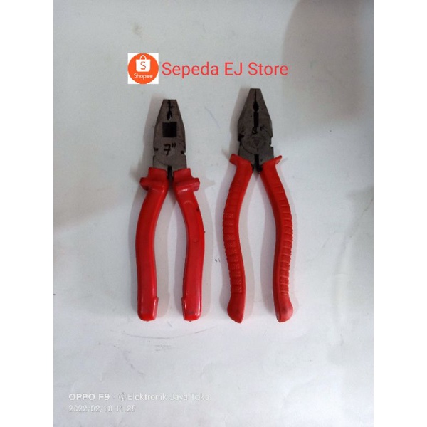 Tang Kombinasi 8 Inch Diamond Brand - Tang Potong 7 Inch Bossini