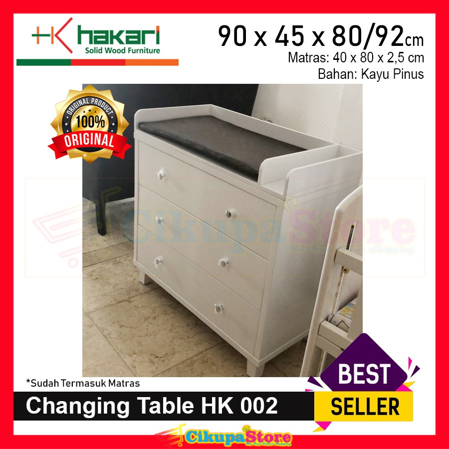 Harga Pabrik Changing Table Export Quality Hk 002 Meja Ganti Popok Bayi Baby Tafel Tuffle Shopee Indonesia