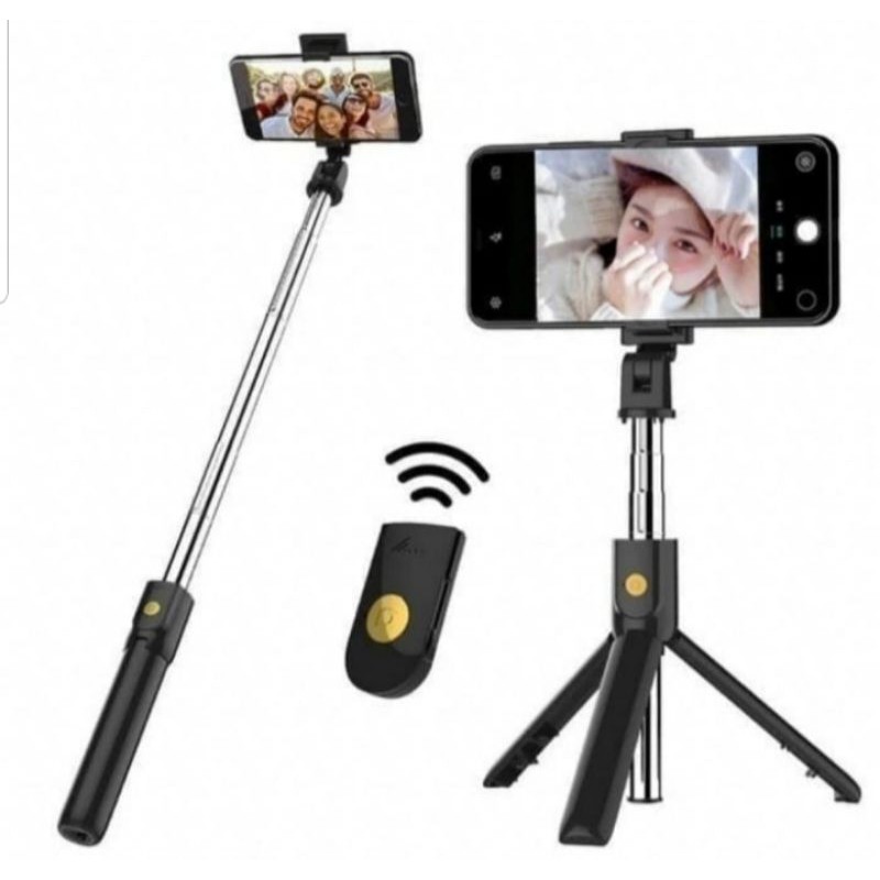 Tongsis Tripod Bluetooth K07