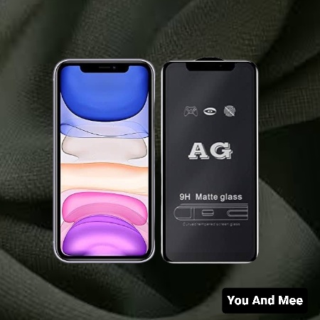 (New Seller) OPPO Reno 6 4G/Reno6 5G/Reno 5/Reno5 F/5F/Reno 4/Reno4 F/4F/Reno 3/Reno3 PRO/Reno 2/Reno2 F/2F Tempered Glass Black AG Anti Glare /Tempred KACA Anti Minyak=OIL-OILS - Matte Doff/Hitam Mate Ngedoff / Tempered Tidak Ber CAP JARI Tangan/ 3PRO i