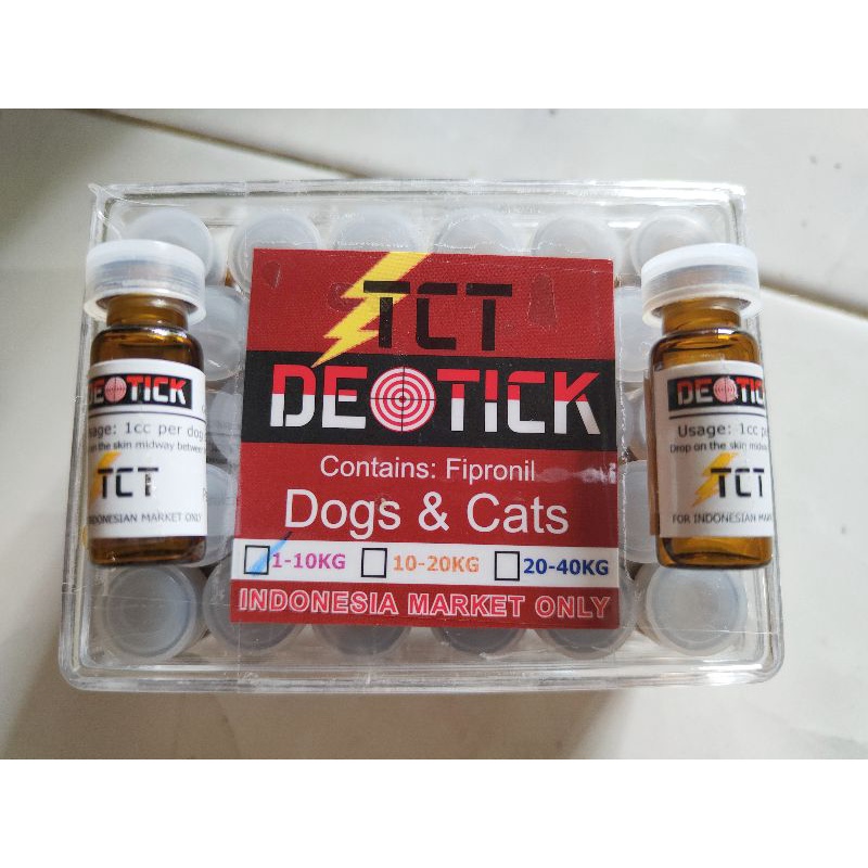 DETICK 1ML OBAT KUTU KUCING ANJING