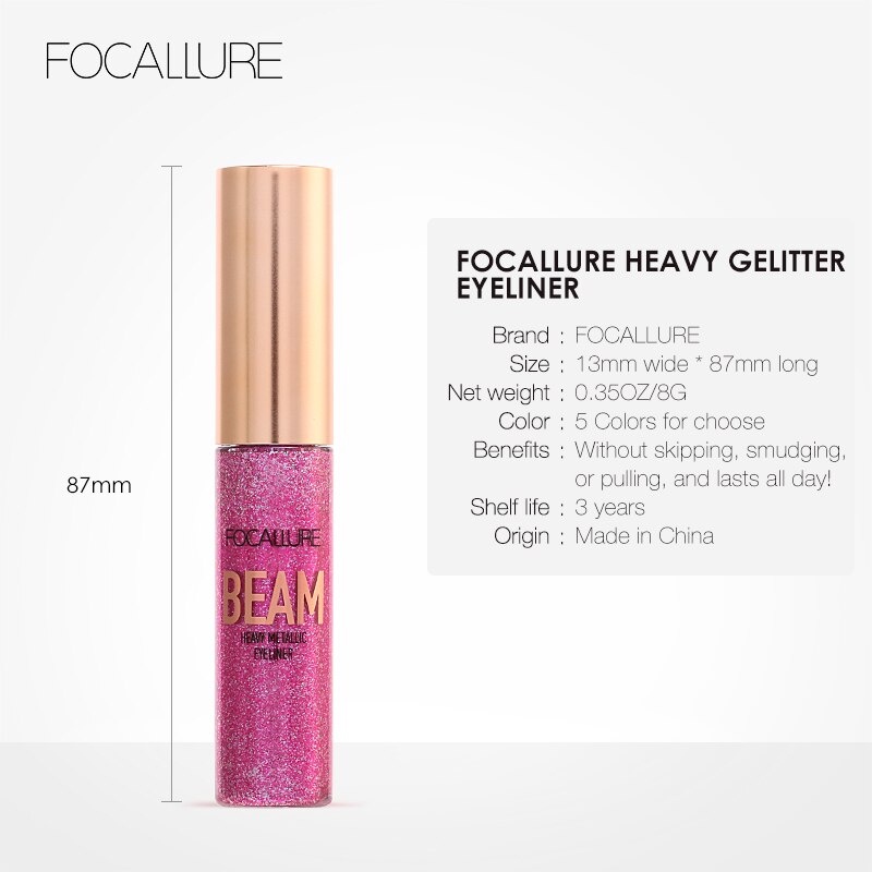 Focallure Heavy Glitter Eyeliner Focallure Eye Glitter Focallure Eyeliner Glitter Focallure