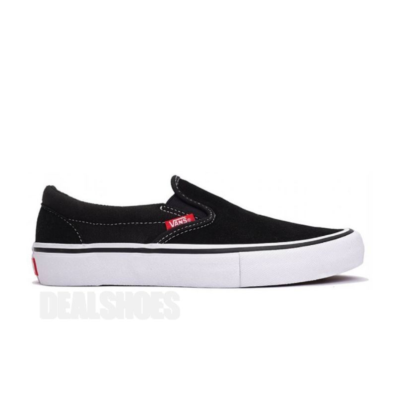 Vans Slip On Pro Black White Original BNIB 100% Free Paper Bag Vans