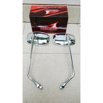 Cermin Motor Kaca Sepion Spion Kotak Petak Tangkai Panjang Honda Pispot C50 Pispot C70 Bektu Bekjul 